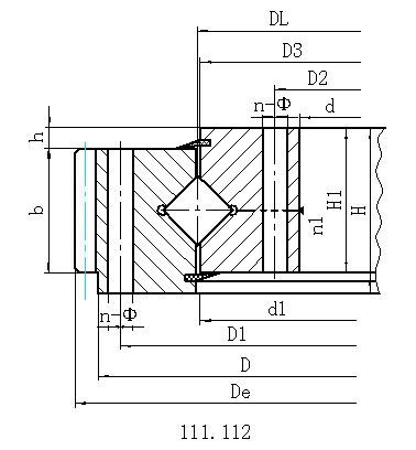天津11系列外齒型回轉(zhuǎn)支承