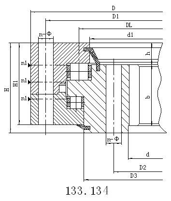 天津13系列內(nèi)齒型轉(zhuǎn)盤支承