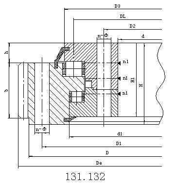天津13系列外齒型轉(zhuǎn)盤支承